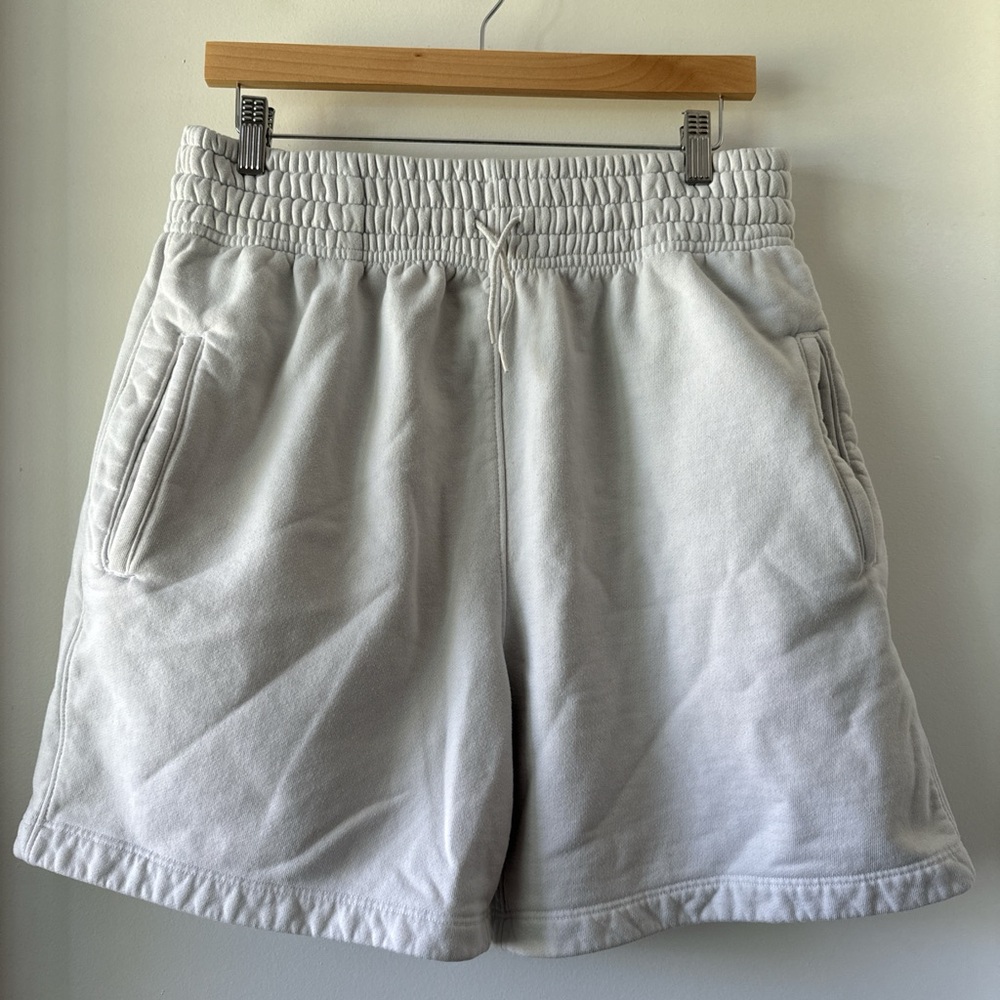 Agolde boxing fleece shorts